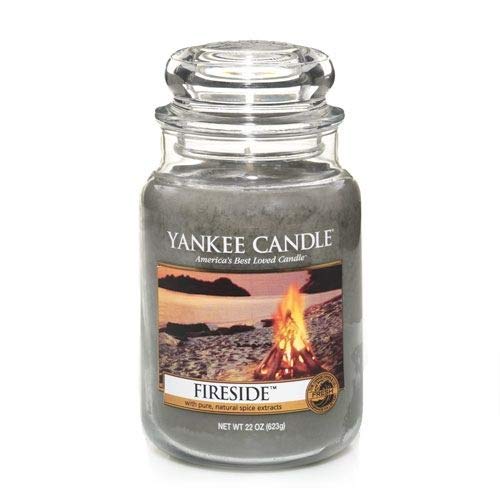 Fireside Large Jar Candle,Fresh Scent