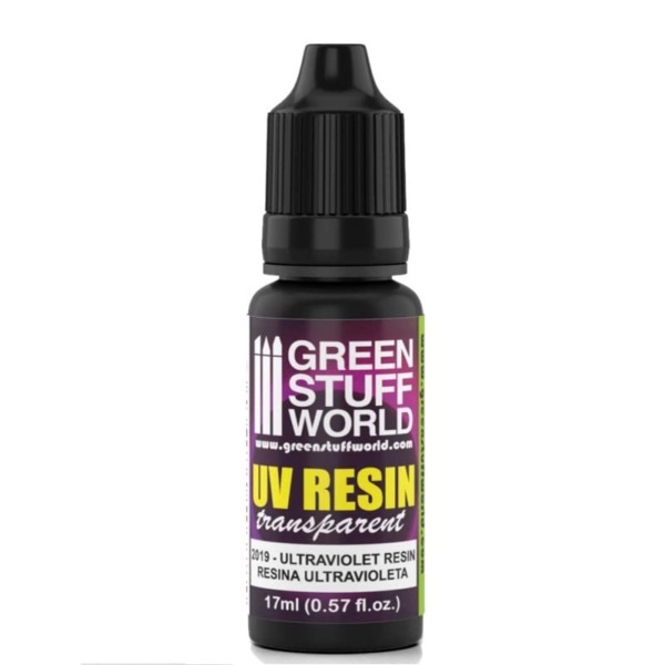 SOUALLHA Green Stuff World for Models and Miniatures – UV Resin 17ml – Water Effect 2019