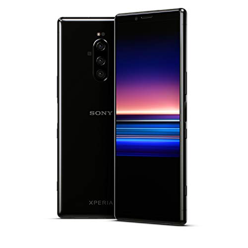 Sony Xperia 1 with Alexa Hands-Free – Unlocked Smartphone – 128GB – Black – (US Warranty) in 6.5″ 4K HDR OLED Display