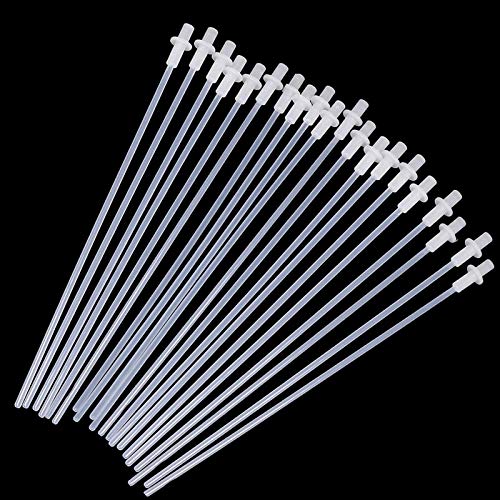 Together-life 20 Pcs 10” Disposable Artificial Insemination Rods Tube for Dog Goat Sheep Breed Rod Test Tube