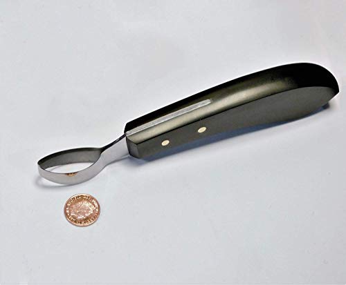 SURGICAL INSTRUMENT SPECIALISTS Farrier Loop Knife Medium Loop Plastic Bakelite Handle Vet Searcher Hoof Knife