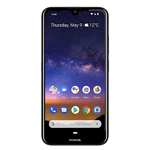 Nokia 2.2 Fully Unlocked Smartphone with 5.71″ HD+ Screen, 13 MP Camera and Android 10 Ready, Black (AT&T/T-Mobile/Cricket/Tracfone/Simple Mobile)
