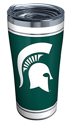 Tervis Triple Walled Michigan State University MSU Spartans Insulated Tumbler Cup Keeps Drinks Cold & Hot, 30oz – Stainless Steel, Campus