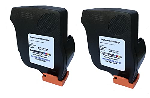 2-PACK Made in USA Cartridge Pros Brand Red Ink Cartridge ISINK2 for Neopost IS200, IS240 and IS280 Postage Machines. + Hand Sanitizer Gel Packet