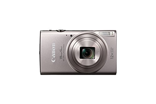 The Storepaperoomates Retail Market Canon PowerShot ELPH 360 Digital Camera w/ 12x Optical Zoom and Image Stabilization – Wi-Fi & NFC Enabled (Silver) - Fast Affordable Shopping