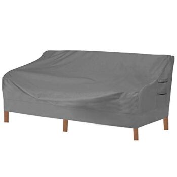 The Storepaperoomates Retail Market Vailge Heavy Duty Patio Sofa Cover, 100% Waterproof 3-Seater Outdoor Sofa Cover,Lawn Patio Furniture Covers with Air Vent and Handle,79″ Wx 37″ Dx 35″ H,Grey - Fast Affordable Shopping