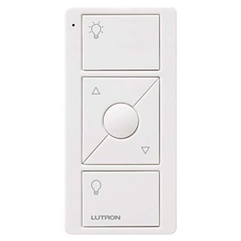 The Storepaperoomates Retail Market Lutron Pico Smart Remote Control for Caséta Smart Dimmer Switch | PJ2-3BRL-WH-L01R | White - Fast Affordable Shopping