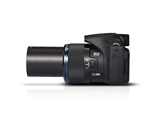 The Storepaperoomates Retail Market Minolta Pro Shot 20 Mega Pixel HD Digital Camera with 67X Optical Zoom, Full 1080P HD Video & 16GB SD Card, Black - Fast Affordable Shopping