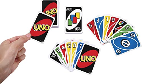The Storepaperoomates Retail Market UNO Family Card Game, with 112 Cards in a Sturdy Storage Tin, Travel-Friendly, Makes a Great Gift for 7 Year Olds and Up​ [Amazon Exclusive] - Fast Affordable Shopping