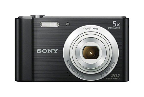 The Storepaperoomates Retail Market Sony DSCW800/B 20.1 MP Digital Camera (Black) (Renewed) - Fast Affordable Shopping