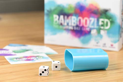The Storepaperoomates Retail Market Bamboozled – A Hilariously Fun Bluffing Dice & Card Game. A Perfect Family-Friendly Party Game for Kids, Teens & Adults. Fast, Fun, and Super Easy to Learn – 5 Minute Video. from Blue Wasatch Games - Fast Affordable Shopping