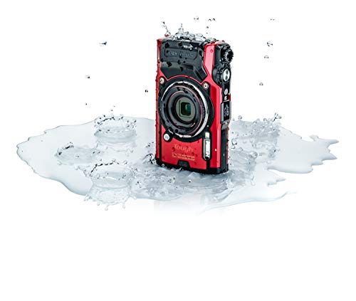 The Storepaperoomates Retail Market OLYMPUS Tough TG-6 Waterproof Camera, Red - Fast Affordable Shopping