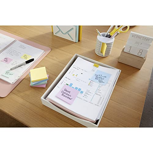 The Storepaperoomates Retail Market Post-it Greener Notes, 3×3 in, 24 Pads, America’s #1 Favorite Sticky Notes, Sweet Sprinkles Collection, Pastel Colors, Clean Removal, 100% Recycled Material (654R-24CP-AP) - Fast Affordable Shopping