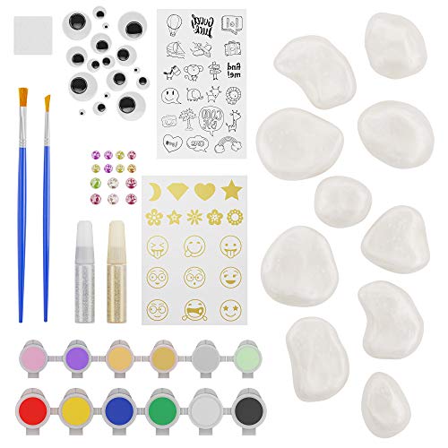 The Storepaperoomates Retail Market Rock Painting Kit for Kids – Arts and Crafts for Girls & Boys Ages 6-12 – Craft Kits Art Set – Supplies for Painting Rocks – Best Tween Paint Gift, Ideas for Kids Activities Age 4 5 6 7 8 9 10 - Fast Affordable Shopping