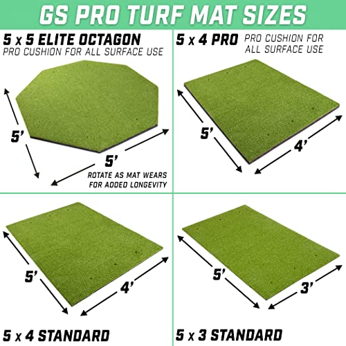The Storepaperoomates Retail Market GoSports Golf Hitting Mats Artificial Turf Mats For Indoor/Outdoor Practice – Choose Your Size - Fast Affordable Shopping