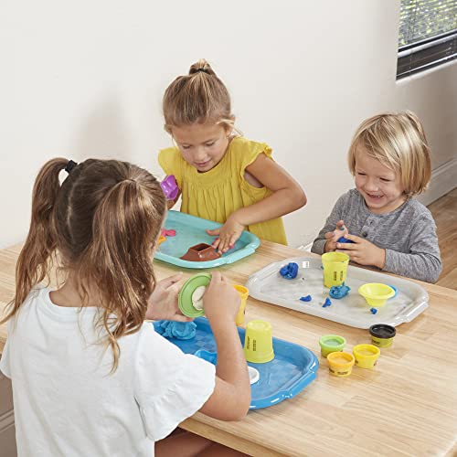 The Storepaperoomates Retail Market ECR4Kids Colorful Plastic Art Trays for Kids, Arts and Crafts Organizer, Multipurpose Activity Trays for Paint, Beads, Slime and Sensory Toys, 6-Piece – Contemporary - Fast Affordable Shopping