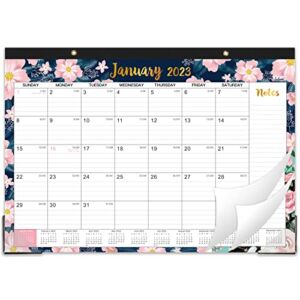 Desk Calendar 2023 – Calendar 2023 from January 2023 – December 2023, 12 Months Large Monthly Desk Calendar, 17″ x 12″, Desk Pad, , Large Ruled Blocks, to-do List & Notes, Best Desk/Wall Calendar for Planning or Organizing