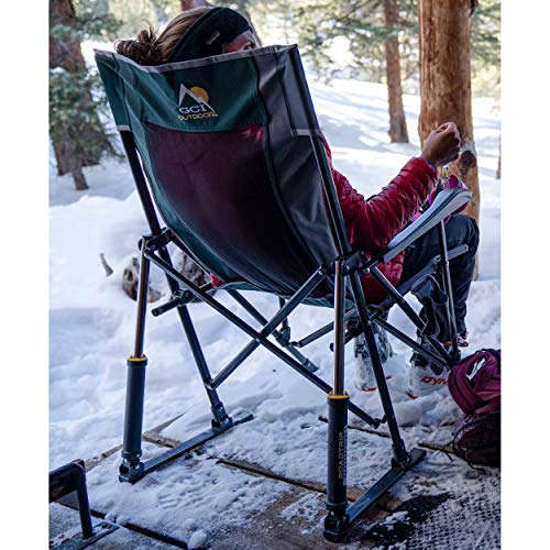 The Storepaperoomates Retail Market GCI Outdoor Roadtrip Rocker Collapsible Rocking Chair & Outdoor Camping Chair - Fast Affordable Shopping
