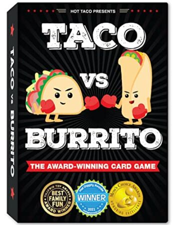 The Storepaperoomates Retail Market Taco vs Burrito – The Wildly Popular Surprisingly Strategic Card Game Created by a 7 Year Old – A Perfect Family-Friendly Party Game for Kids, Teens & Adults. - Fast Affordable Shopping