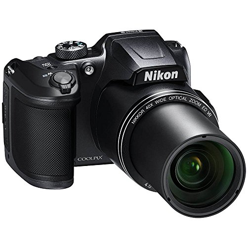 The Storepaperoomates Retail Market Nikon COOLPIX B500 16MP 40x Optical Zoom Digital Camera 32GB Bundle Includes Camera, Bag, 32GB Memory Card, Reader, Wallet, AA Batteries + Charger, HDMI Cable, Tripod, Beach Camera Cloth and More - Fast Affordable Shopping