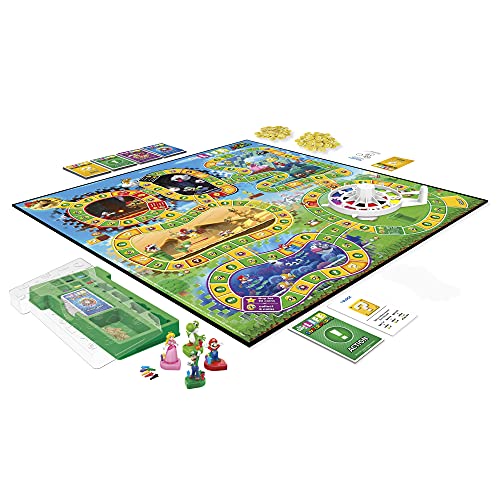 The Storepaperoomates Retail Market The Game of Life: Super Mario Edition Board Game for Kids Ages 8 and Up, Play Minigames, Collect Stars, Battle Bowser - Fast Affordable Shopping