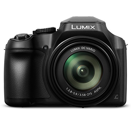 The Storepaperoomates Retail Market Panasonic LUMIX FZ80 4K Digital Camera, 18.1 Megapixel Video Camera, 60X Zoom DC VARIO 20-1200mm Lens, F2.8-5.9 Aperture, Power O.I.S. Stabilization, Touch Enabled 3-Inch LCD, Wi-Fi, DC-FZ80K (Black) - Fast Affordable Shopping