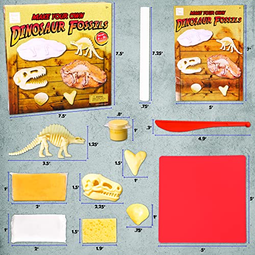 The Storepaperoomates Retail Market Hapinest Make Your Own Dinosaur Fossils Arts and Crafts Kit for Kids Boys Girls Ages 8 9 10 11 12 Years Old - Fast Affordable Shopping