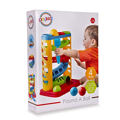 The Storepaperoomates Retail Market Durable Pound A Ball Toys for Toddler, Stacking, Learning, Active, Early Developmental Hammer Montessori Toys, Fun Gifts for Boy & Girl – STEM Educational Toy – Great Birthday Gift Ages 1 2 3 - Fast Affordable Shopping