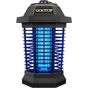 GOOTOP Mosquito Zapper Outdoor, Bug Zapper Outdoor Electric, Insect Fly Traps, Fly Zapper, Mosquito Killer for Patio, Need to be Plugged in