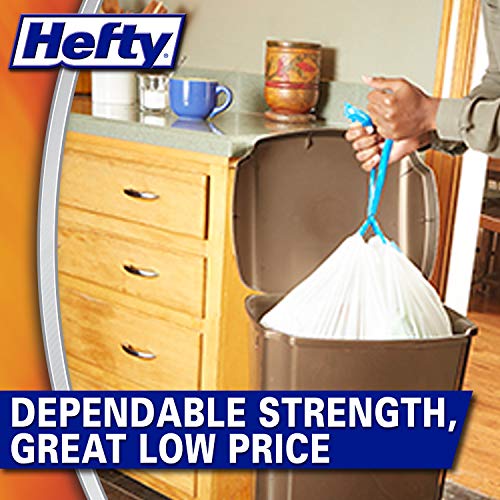 The Storepaperoomates Retail Market Hefty Strong Tall Kitchen Trash Bags, Unscented, 13 Gallon, 120 Count - Fast Affordable Shopping