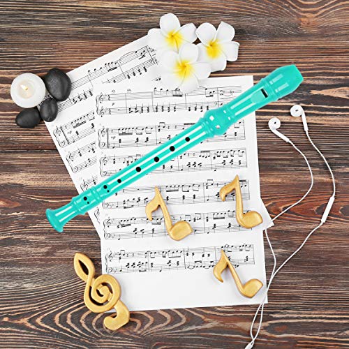 Descant Soprano Recorder Music Recorder Instrument For Kids Flute Kids Recorder With Cleaning Rod + Case Bag (Green) | The Storepaperoomates Retail Market - Fast Affordable Shopping