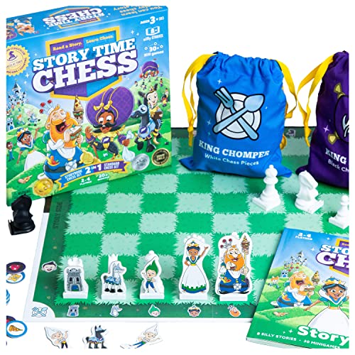 The Storepaperoomates Retail Market Story Time Chess – 2021 Toy of The Year Award Winner – Chess Sets for Kids, Beginners Chess, Kids Chess Set, Chess Game Toddlers, Learning Games for Kids, Chess Sets for Boys & Girls Ages 3-103 - Fast Affordable Shopping