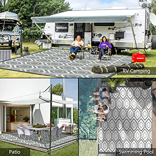The Storepaperoomates Retail Market Outdoor Camping Rugs, Rug Patios Clearance Plastic Straw Rug Weatherproof Reversible Mats, Large Floor Mat and Rug for Outdoors, RV, Patio, Backyard, Deck, Picnic, Beach, Trailer, Camping - Fast Affordable Shopping