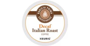 Keurig Barista Prima Coffeehouse Decaf Italian Roast Coffee K-Cups (48-Count)