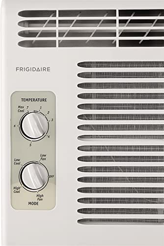 Frigidaire FFRA051WAE Window-Mounted Room Air Conditioner, 5,000 BTU with Temperature Control and Easy-to-Clean Washable Filter, in White - The Storepaperoomates Retail Market - Fast Affordable Shopping