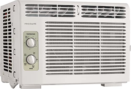 Frigidaire FFRA051WAE Window-Mounted Room Air Conditioner, 5,000 BTU with Temperature Control and Easy-to-Clean Washable Filter, in White - The Storepaperoomates Retail Market - Fast Affordable Shopping
