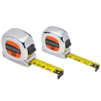 beyond by BLACK+DECKER Tape Measure Bundle, 25-Foot & 16-Foot (BDHT36456AEV) - The Storepaperoomates Retail Market - Fast Affordable Shopping