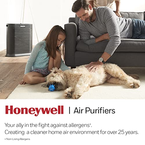 Honeywell HPA200 HEPA Air Purifier for Large Rooms – Microscopic Airborne Allergen+ Reducer, Cleans Up To 1500 Sq Ft in 1 Hour – Wildfire/Smoke, Pollen, Pet Dander, and Dust Air Purifier – Black - The Storepaperoomates Retail Market - Fast Affordable Shopping