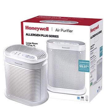 Honeywell HPA204 HEPA Air Purifier for Large Rooms – Microscopic Airborne Allergen+ Reducer, Cleans Up To 1500 Sq Ft in 1 Hour – Wildfire/Smoke, Pollen, Pet Dander, and Dust Air Purifier – White - The Storepaperoomates Retail Market - Fast Affordable Shopping