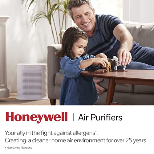 Honeywell HPA204 HEPA Air Purifier for Large Rooms – Microscopic Airborne Allergen+ Reducer, Cleans Up To 1500 Sq Ft in 1 Hour – Wildfire/Smoke, Pollen, Pet Dander, and Dust Air Purifier – White - The Storepaperoomates Retail Market - Fast Affordable Shopping