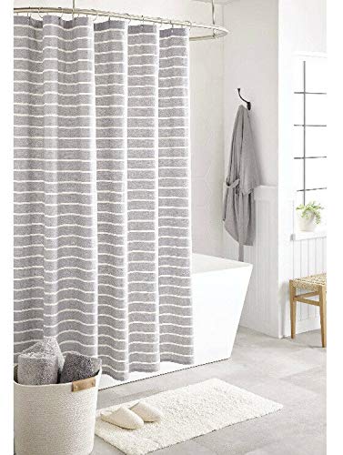 Threshold Stripe Shower Curtain Radiant Gray - The Storepaperoomates Retail Market - Fast Affordable Shopping