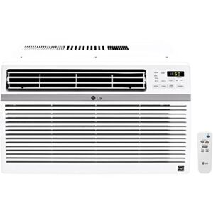 LG 15,000 BTU Window Air Conditioner, Cools 800 Sq.Ft. (20′ x 40′ Room Size), Quiet Operation, Electronic Control with Remote, 3 Cooling & Fan Speeds, ENERGY STAR®, Auto Restart, 115V