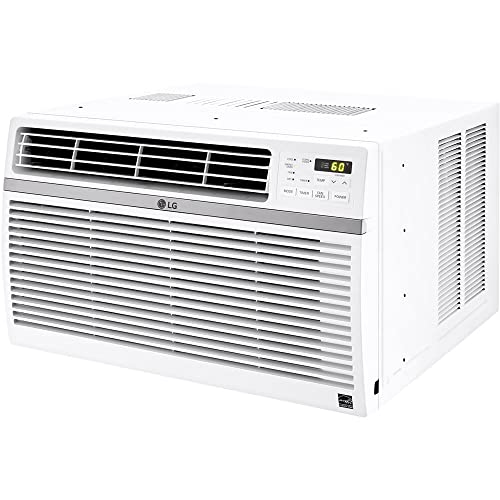 LG 15,000 BTU Window Air Conditioner, Cools 800 Sq.Ft. (20′ x 40′ Room Size), Quiet Operation, Electronic Control with Remote, 3 Cooling & Fan Speeds, ENERGY STAR®, Auto Restart, 115V - The Storepaperoomates Retail Market - Fast Affordable Shopping