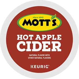 Keurig Mott’s Hot Apple Cider, Single-Serve Keurig K-Cup Pods, 96 Count