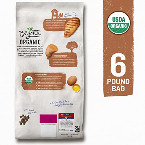 Purina Beyond High Protein Adult Dry Dog Food, Organic Chicken, Egg & Sweet Potato Recipe – 6 lb. Bag | The Storepaperoomates Retail Market - Fast Affordable Shopping