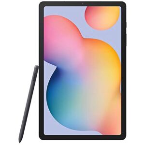 Samsung Galaxy Tab S6 Lite 10.4’’ Touchscreen (2000×1200) WiFi Tablet, Octa Core Exynos 9610 Processor, 4GB RAM, 64GB Memory, 5MP Front and 8MP Rear Camera, Bluetooth, Android 10 w/S Pen & Cover