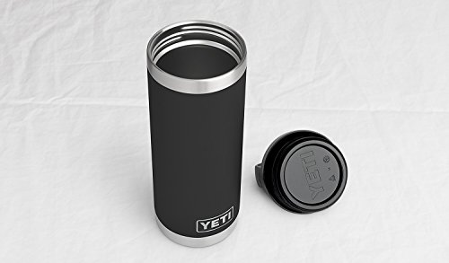 YETI Rambler 18 oz Bottle, Vacuum Insulated, Stainless Steel with TripleHaul Cap, Black | The Storepaperoomates Retail Market - Fast Affordable Shopping