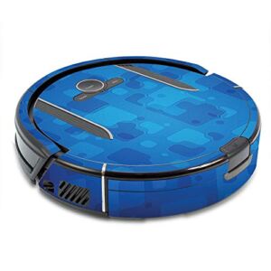 MightySkins Skin Compatible with Shark Ion Robot R85 Vacuum – Blue Retro | Protective, Durable, and Unique Vinyl Decal wrap Cover | Easy to Apply, Remove, and Change Styles | Made in The USA