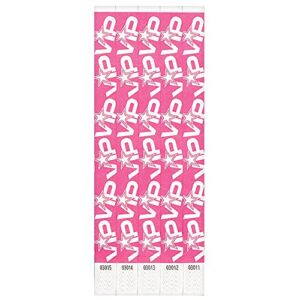 Amscan Pink VIP Star Wristbands Children’s Party Supplies, One Size