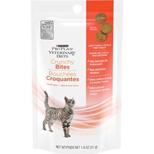 Purina Pro Plan Veterinary Diets Crunchy Bites Cat Treats – 1.8 oz. Pouch
